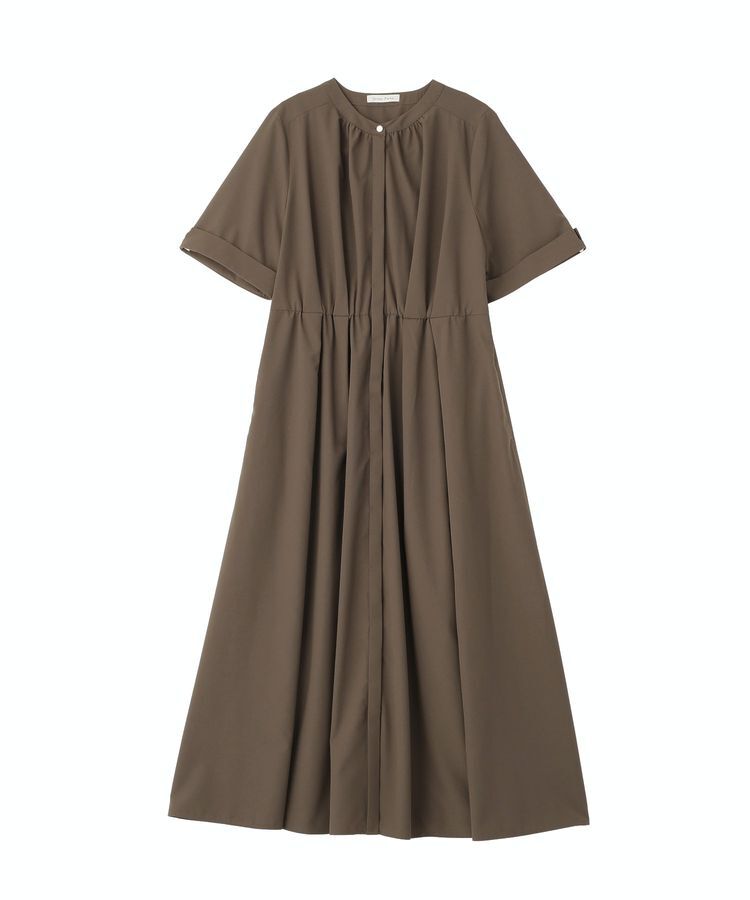 Green Parks「サマ見えタックギャザーワンピース」|ワンピース|