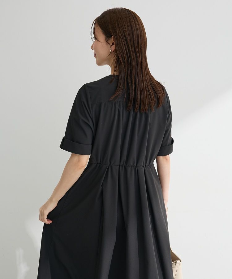 Green Parks「サマ見えタックギャザーワンピース」|ワンピース|