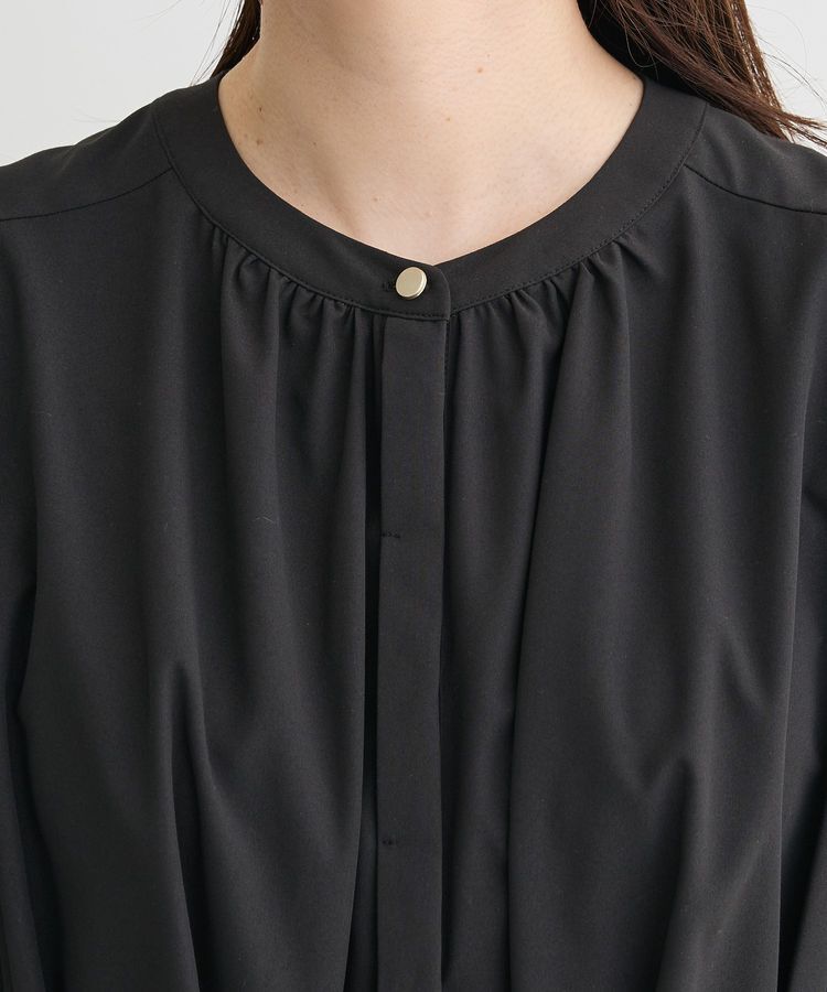 Green Parks「サマ見えタックギャザーワンピース」|ワンピース|