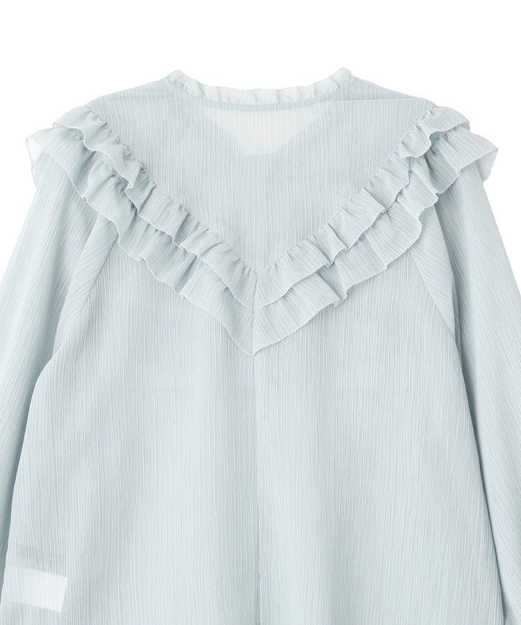 YECCA VECCA「ラッフルレースブラウス」|シャツ・ブラウス|