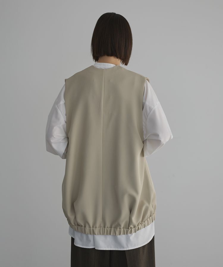 GARAGE OF GOOD CLOTHING「Vネックコクーンベスト」|ベスト・ジレ|