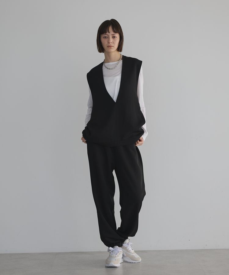 GARAGE OF GOOD CLOTHING「Vネックコクーンベスト」|ベスト・ジレ|