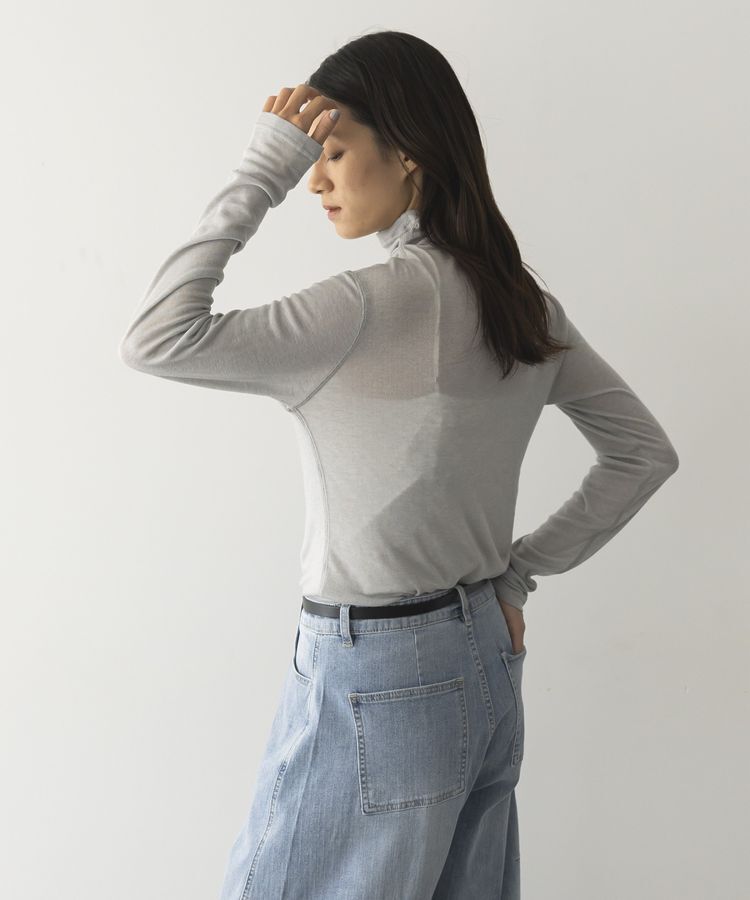 GARAGE OF GOOD CLOTHING「ウール混シアーハイネックプルオーバー」|Tシャツ・カットソー|