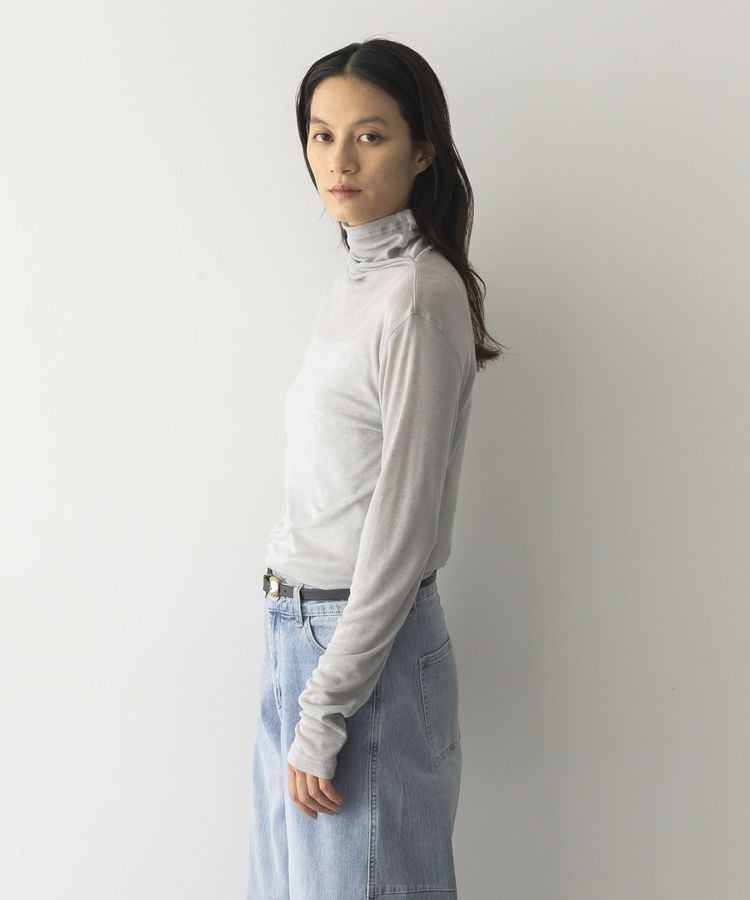 GARAGE OF GOOD CLOTHING「ウール混シアーハイネックプルオーバー」|Tシャツ・カットソー|