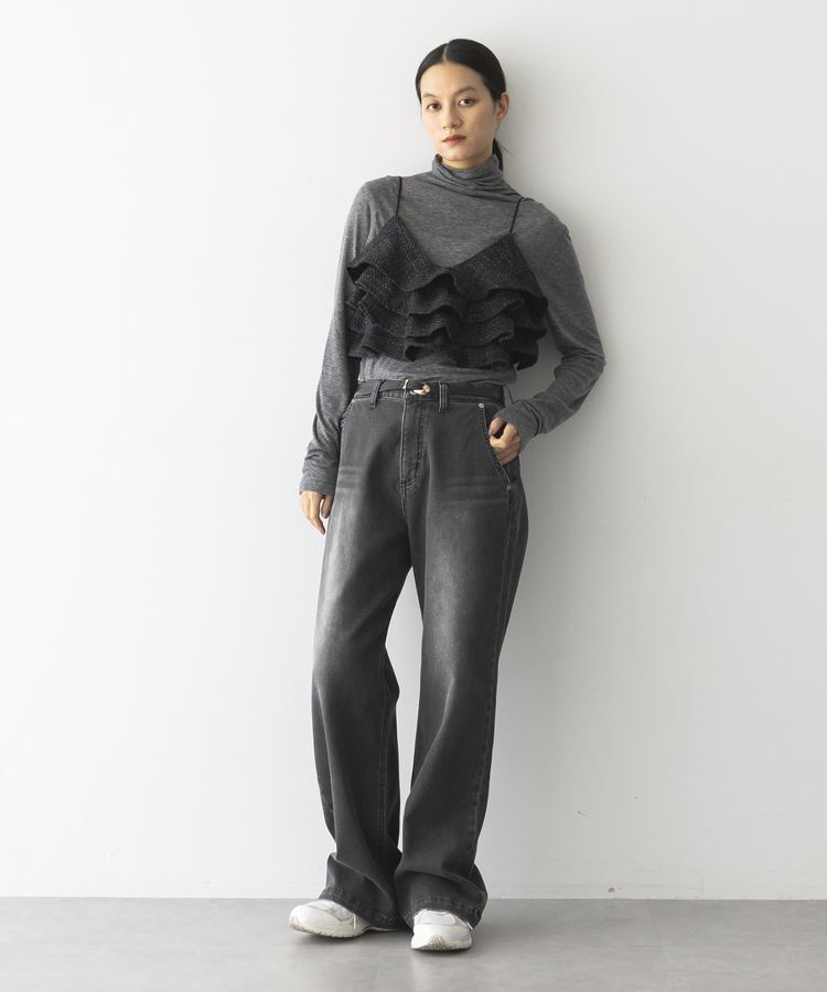 GARAGE OF GOOD CLOTHING「ウール混シアーハイネックプルオーバー」|Tシャツ・カットソー|