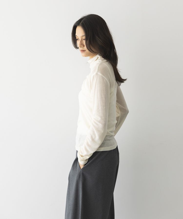 GARAGE OF GOOD CLOTHING「ウール混シアーハイネックプルオーバー」|Tシャツ・カットソー|