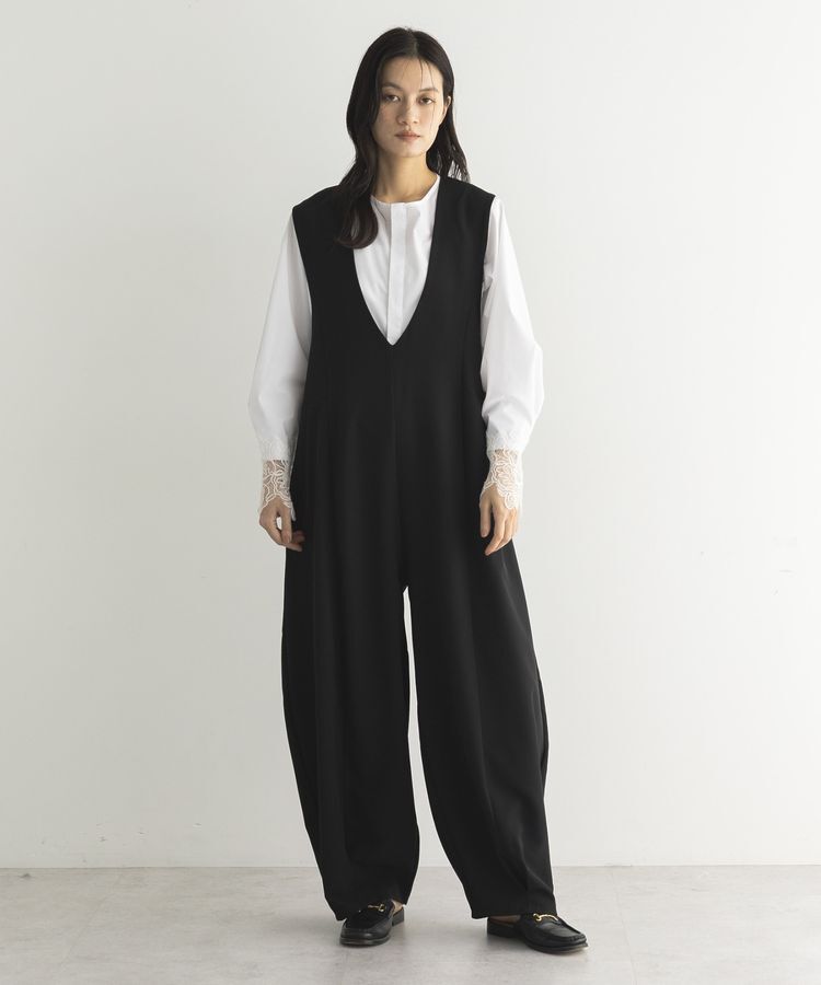 GARAGE OF GOOD CLOTHING「Vネックバレルオールインワン」|オールインワン|