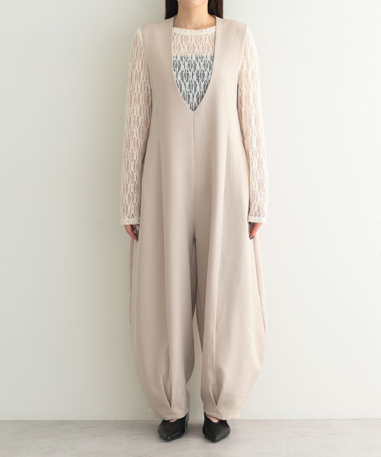 GARAGE OF GOOD CLOTHING「Vネックバレルオールインワン」|オールインワン|