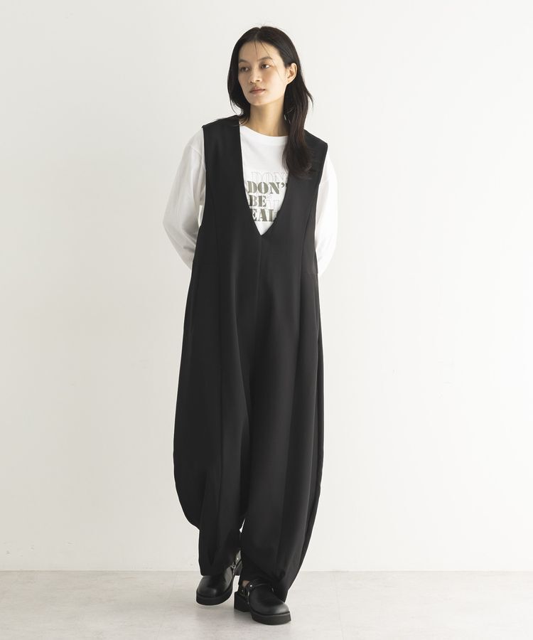 GARAGE OF GOOD CLOTHING「Vネックバレルオールインワン」|オールインワン|