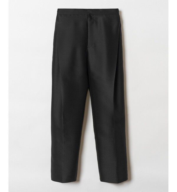 LOULOU WILLOUGHBY「【LOULOU WILLOUGHBY】シルクウールタックパンツ」|チノ|