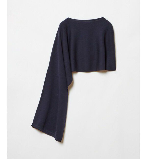 allureville「ハイツイストウールアシメケープ」|ニット・セーター|