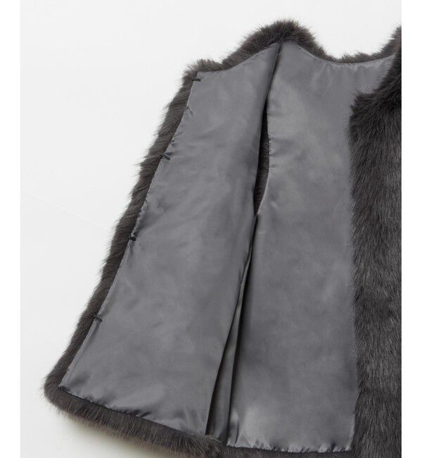 allureville「フェイクフォックスジレ」|その他|