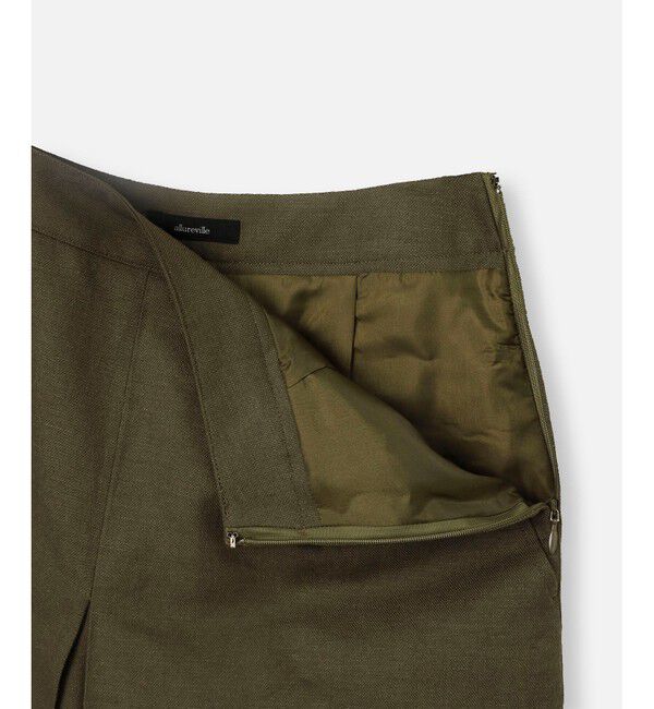allureville「◇リネン混シャークスキンショートパンツ」|その他|