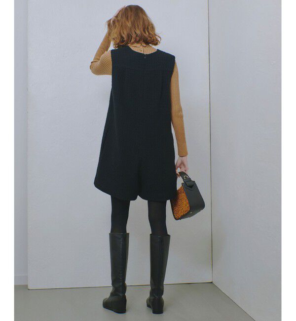 allureville「ウールロービングコンビネゾン」|オールインワン|