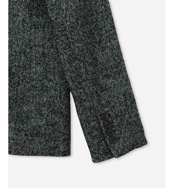 allureville「◇ ヘリンボンツイードテーラードジャケット」|テーラードジャケット|