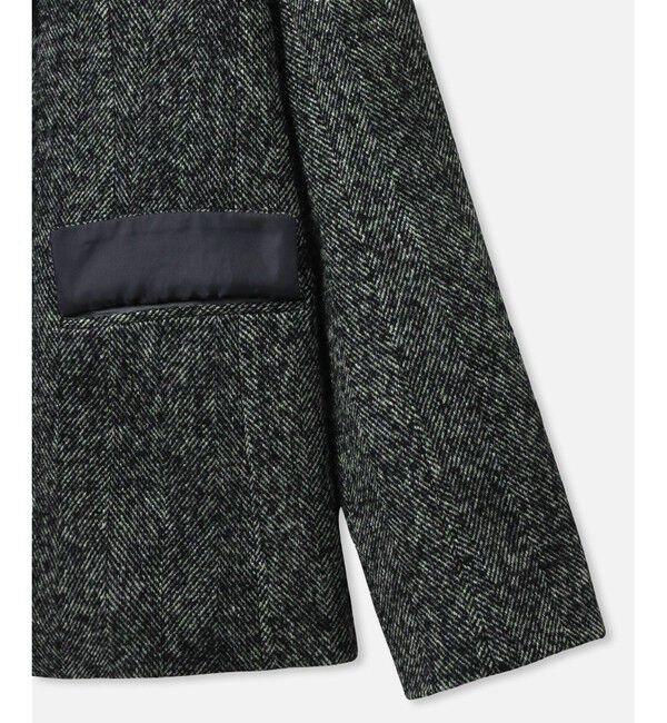 allureville「◇ ヘリンボンツイードテーラードジャケット」|テーラードジャケット|