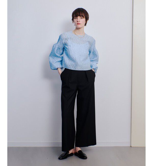 allureville「フクレジャガードブラウス」|シャツ・ブラウス|