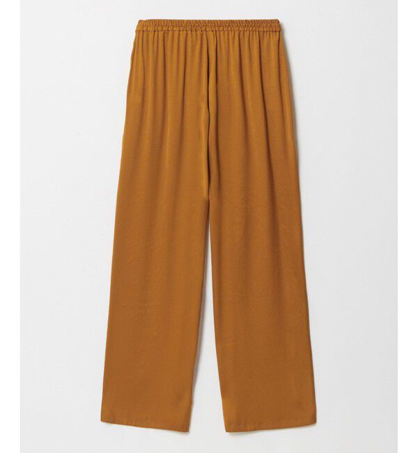 allureville「クレールサテンイージーパンツ」|チノ|