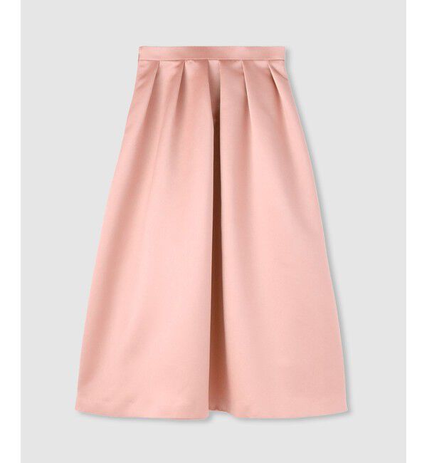 LOULOU WILLOUGHBY「【LOULOU WILLOUGHBY】ヘビーサテンタックスカート」|スカート|