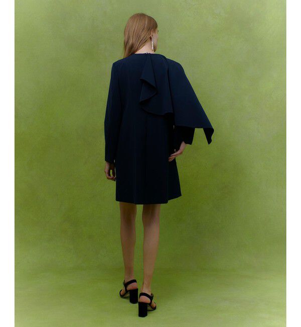 LOULOU WILLOUGHBY「【LOULOU WILLOUGHBY】2WAYケープワンピース」|ワンピース|