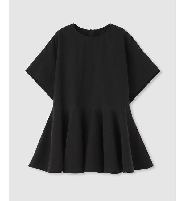 allureville「リネンラミーペプラムブラウス」|シャツ・ブラウス|