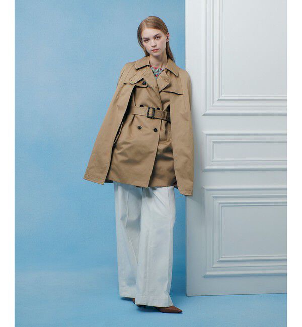 LOULOU WILLOUGHBY「【LOULOU WILLOUGHBY】トレンチケープコート」|トレンチコート|