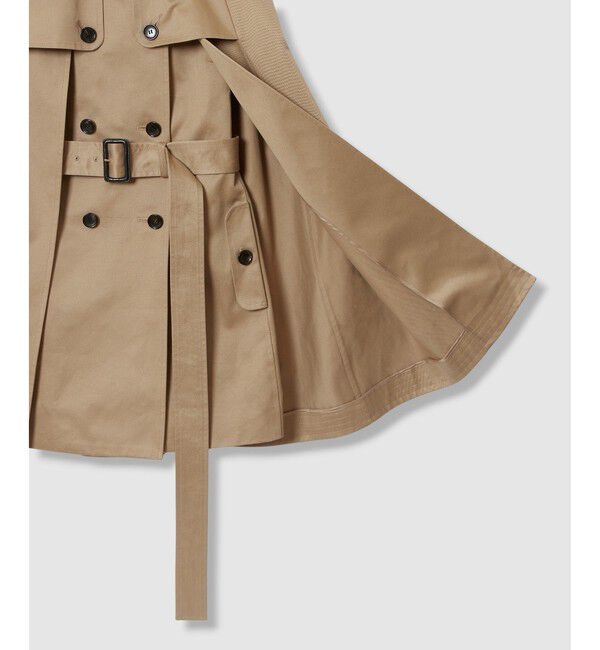 LOULOU WILLOUGHBY「【LOULOU WILLOUGHBY】トレンチケープコート」|トレンチコート|