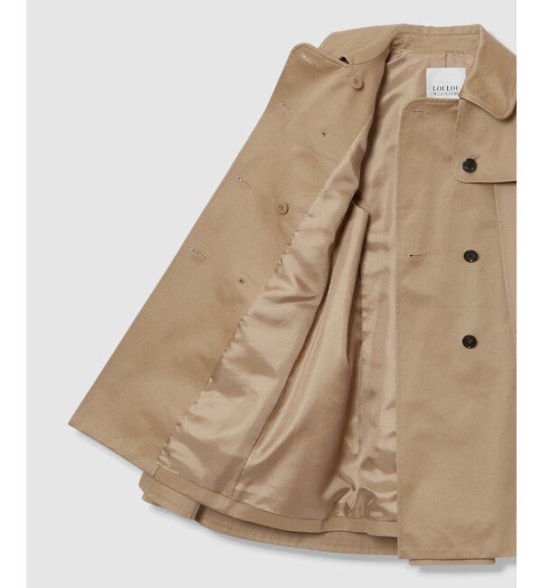 LOULOU WILLOUGHBY「【LOULOU WILLOUGHBY】トレンチケープコート」|トレンチコート|