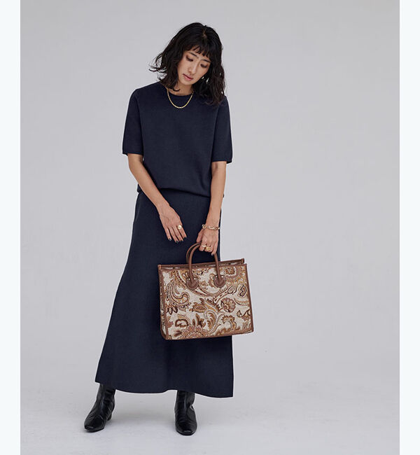 ur's「ミラノリブマーメイドニットスカート」|スカート|