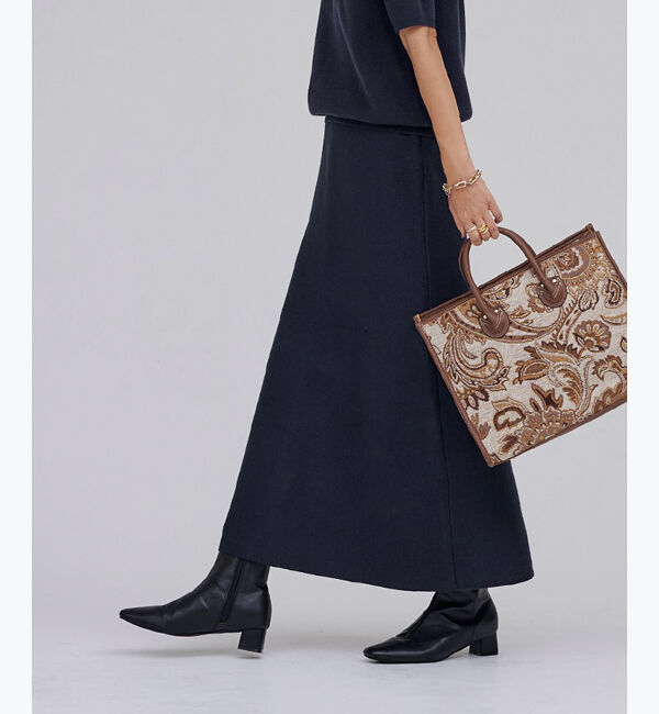 ur's「ミラノリブマーメイドニットスカート」|スカート|