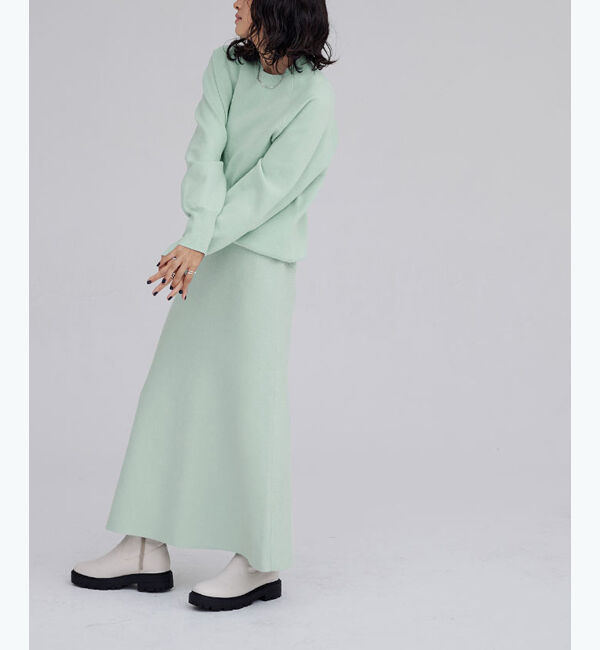 ur's「ミラノリブマーメイドニットスカート」|スカート|