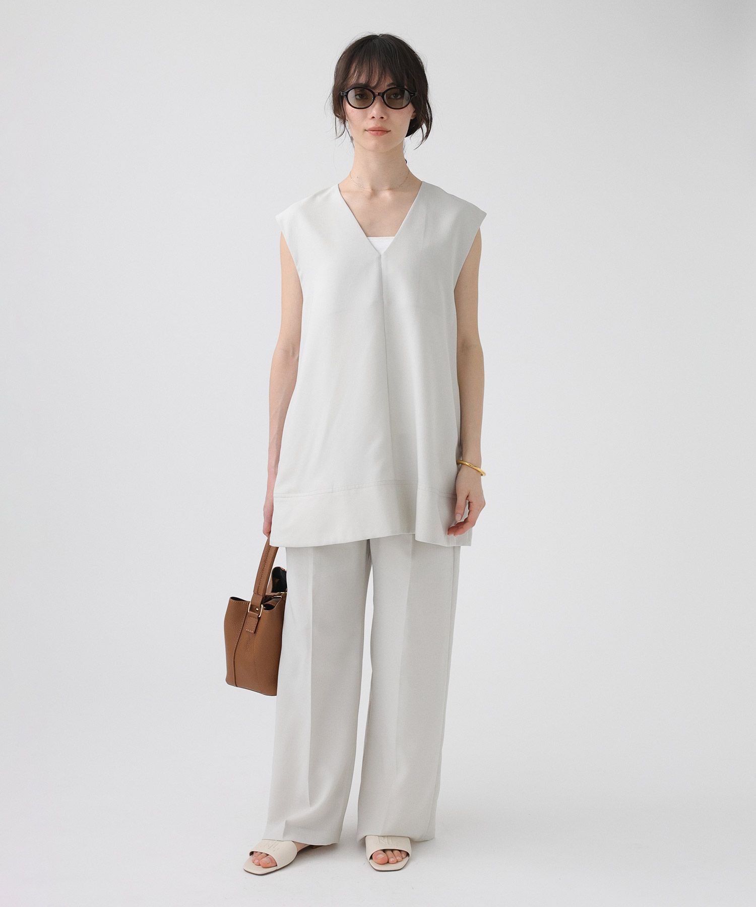 BABYLONE「スラブオックスチュニック」|シャツ・ブラウス|