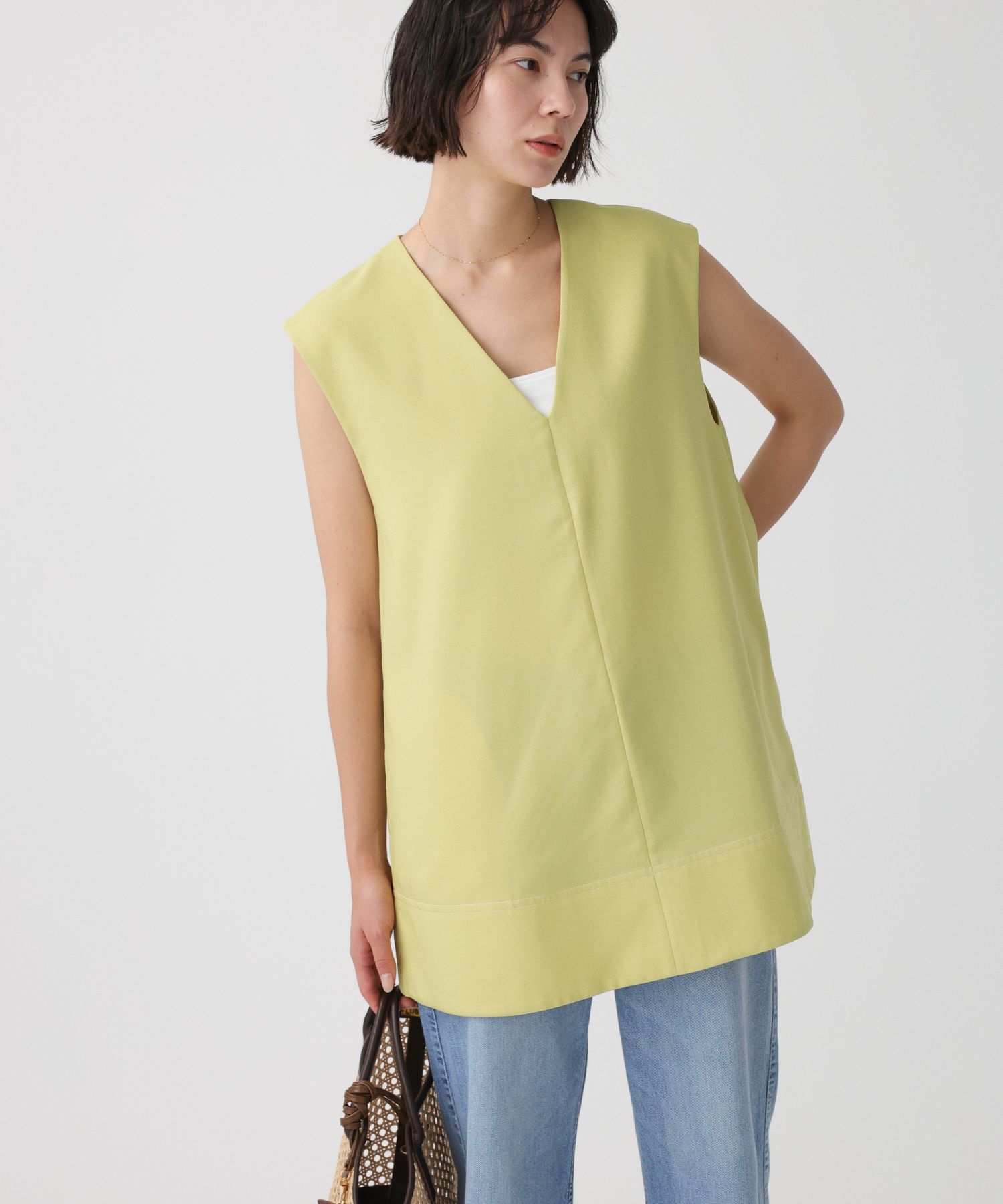 BABYLONE「スラブオックスチュニック」|シャツ・ブラウス|ｲｴﾛｰ