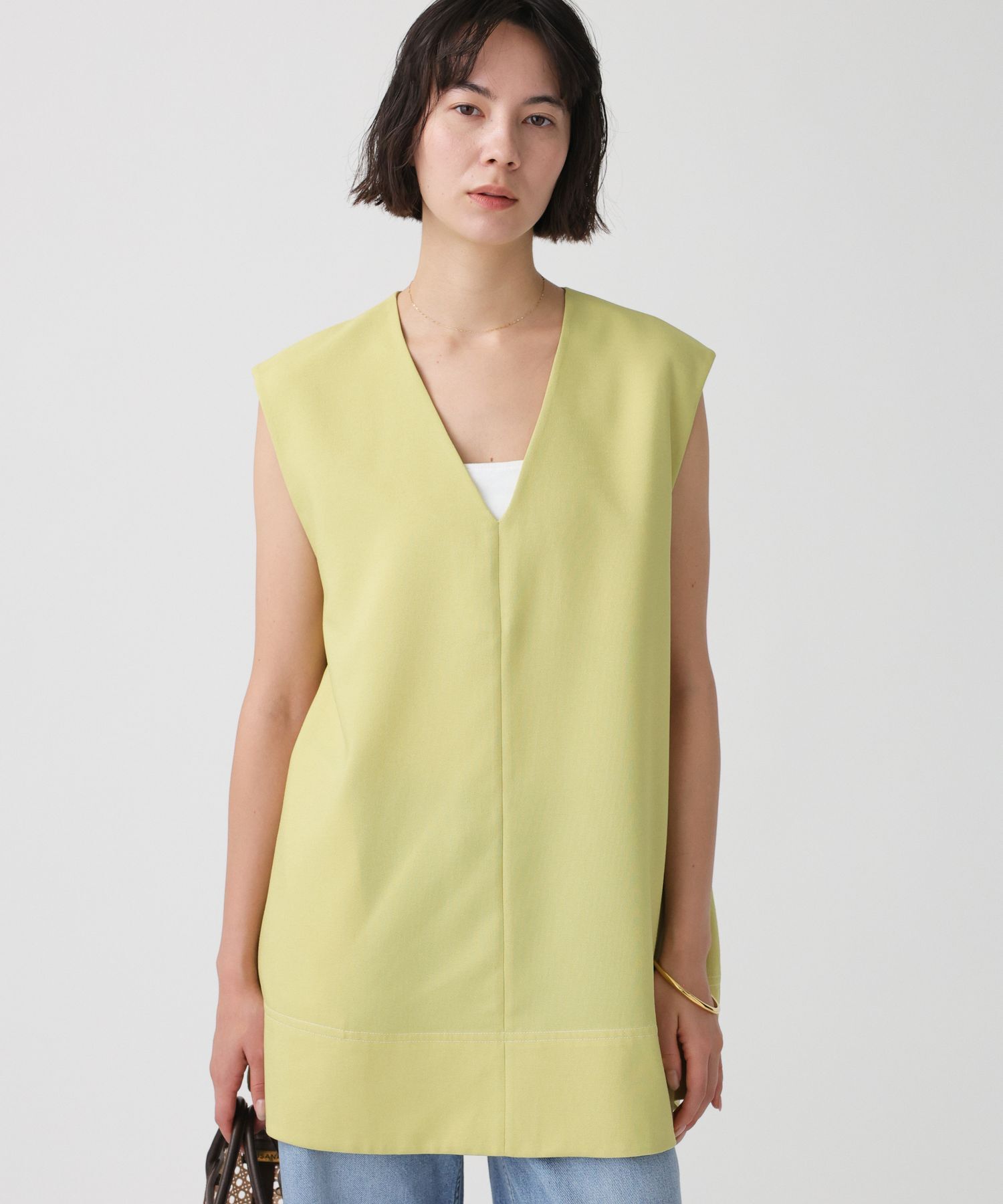 BABYLONE「スラブオックスチュニック」|シャツ・ブラウス|