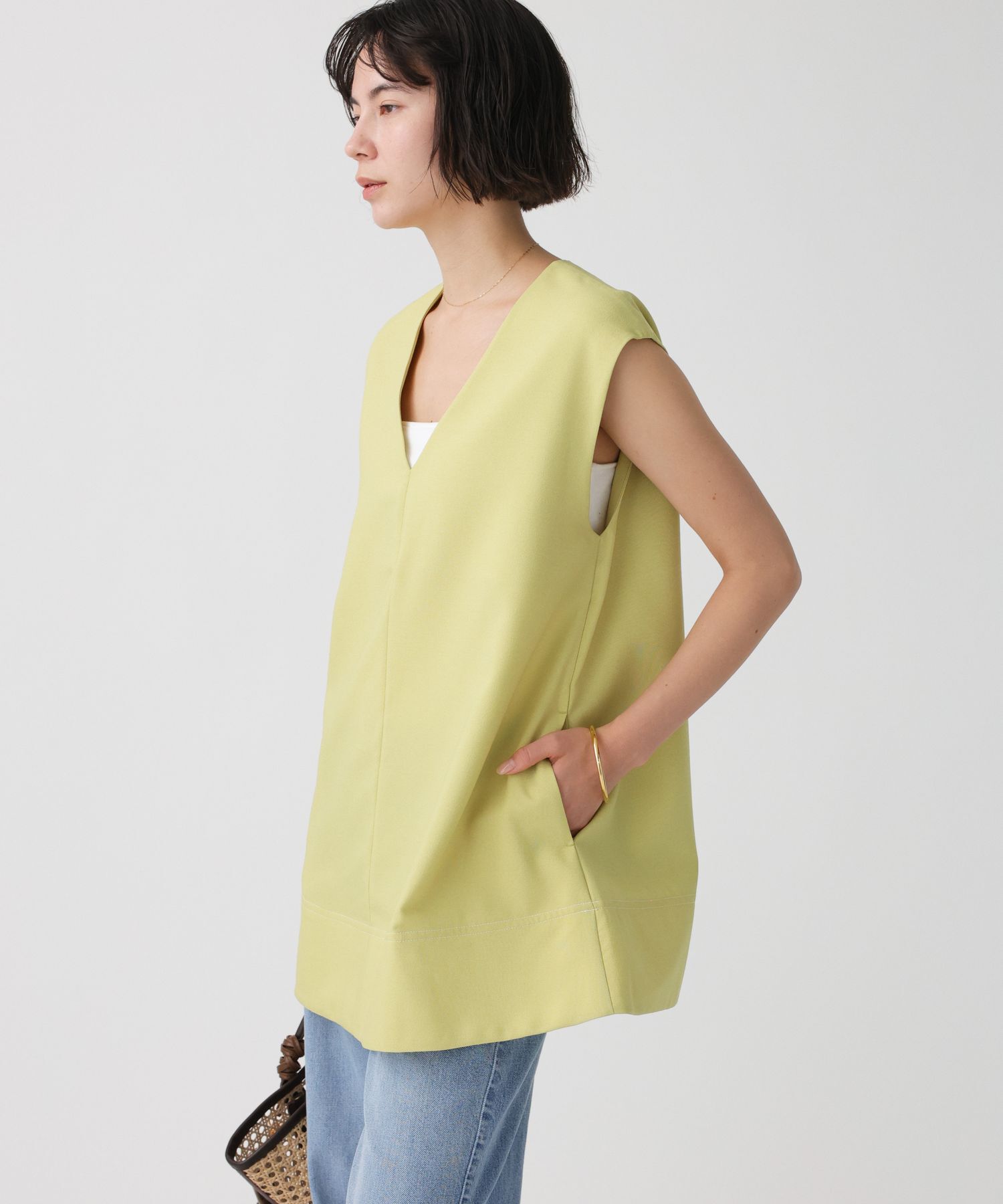 BABYLONE「スラブオックスチュニック」|シャツ・ブラウス|