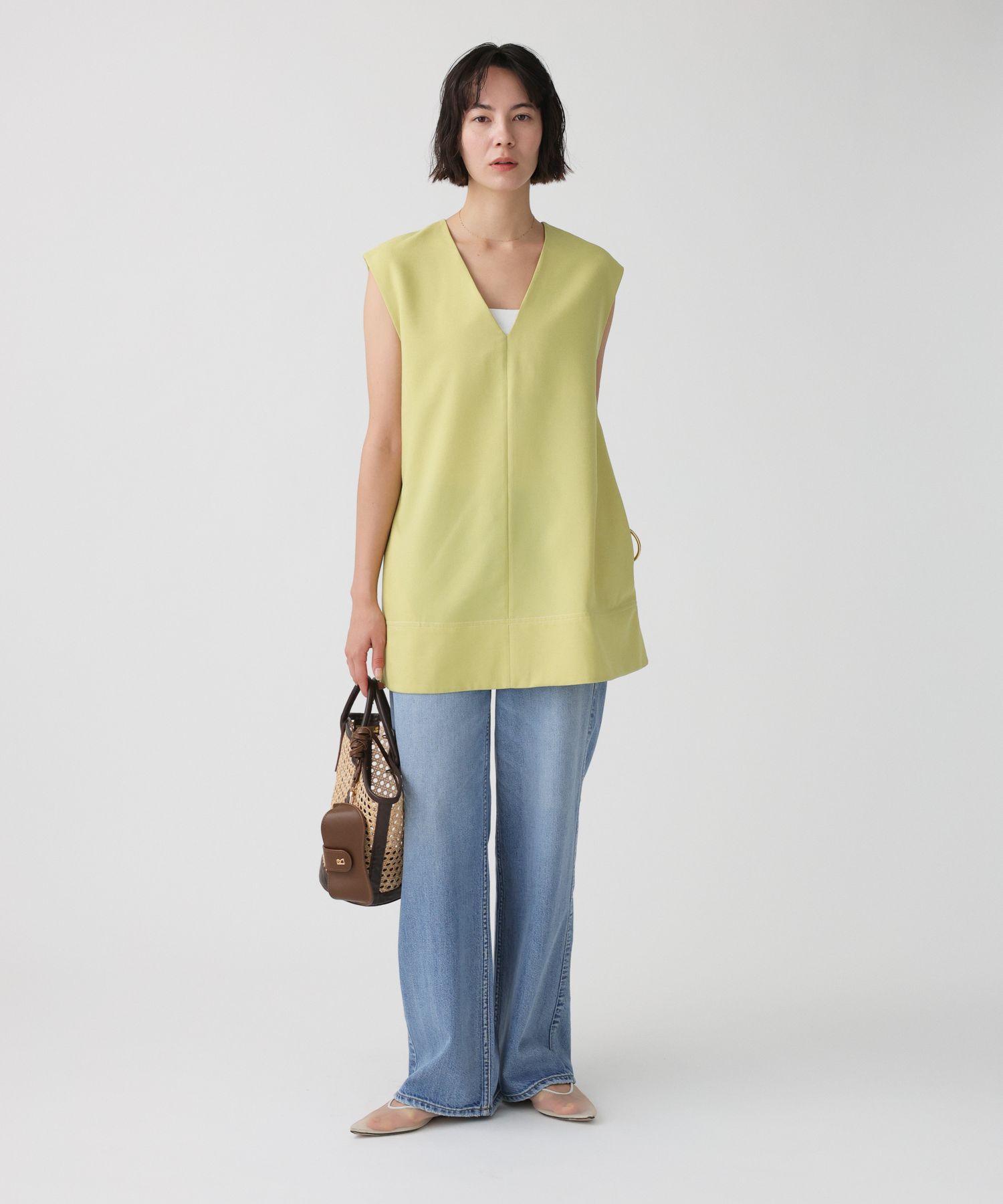 BABYLONE「スラブオックスチュニック」|シャツ・ブラウス|