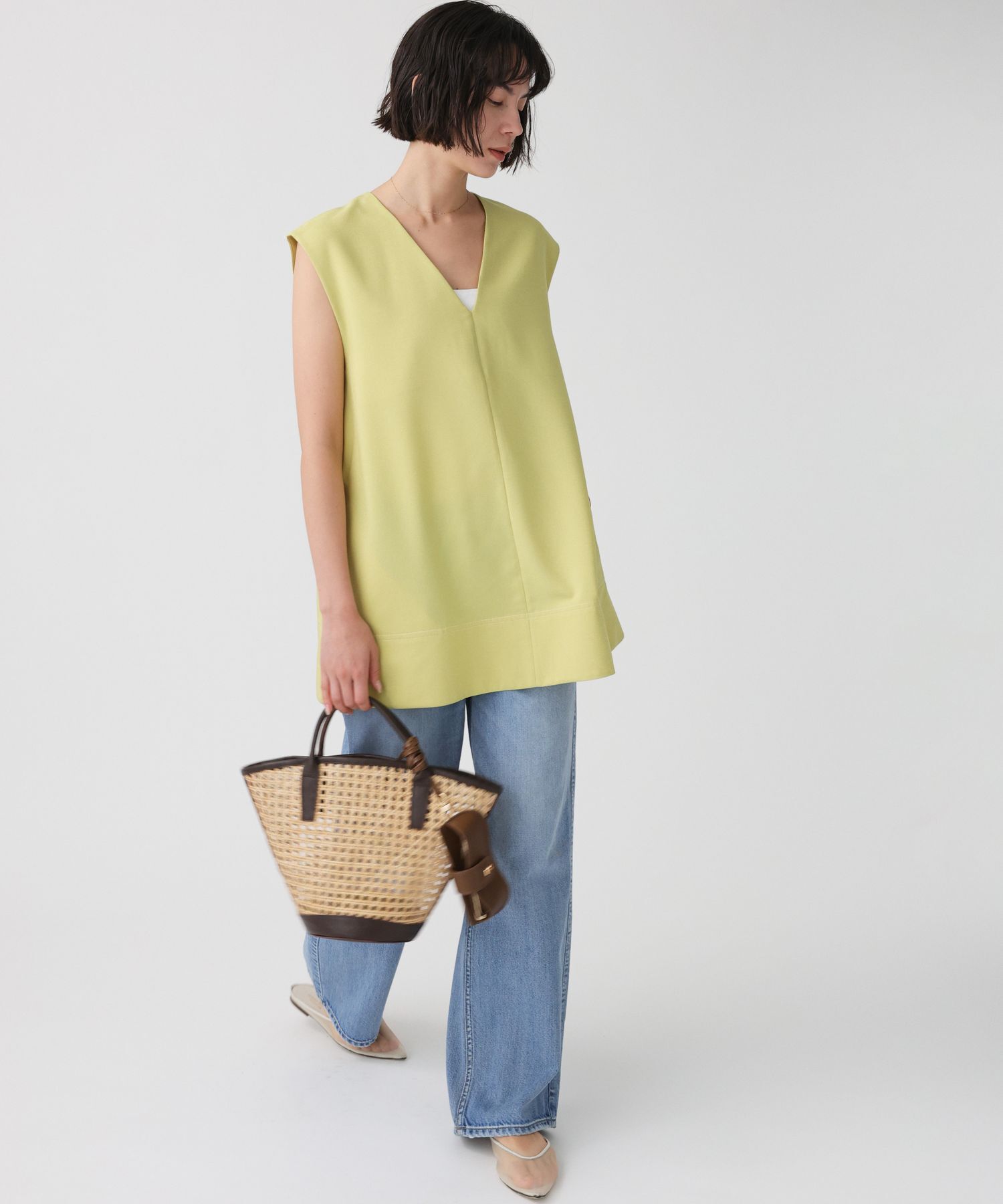 BABYLONE「スラブオックスチュニック」|シャツ・ブラウス|