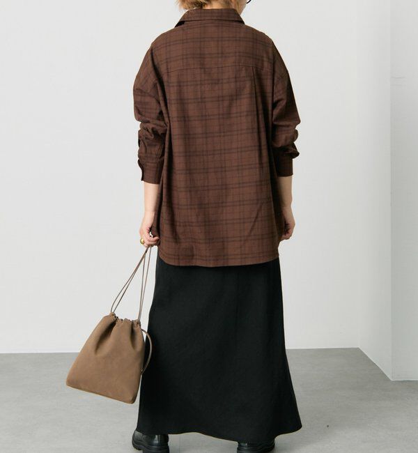  「ダブルポケット起毛チェックシャツ」|シャツ・ブラウス|