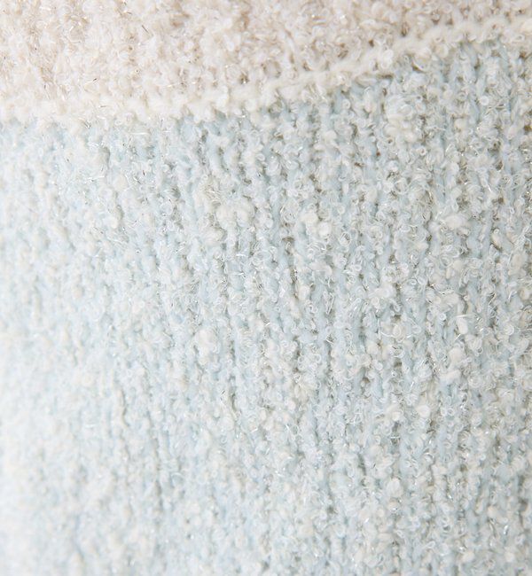  「【セットアップ可能】肩リボン配色ビスチェ」|ニット・セーター|