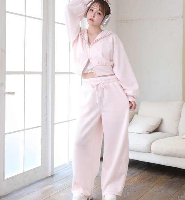  「チュールロゴパーカー」|プルオーバー|