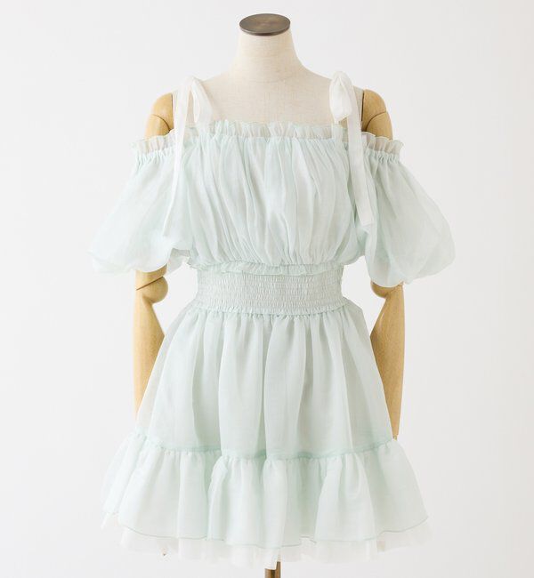  「半袖愛されメロチュニック」|ワンピース|