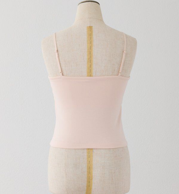  「配色リボンカップ付きキャミソール」|プルオーバー|