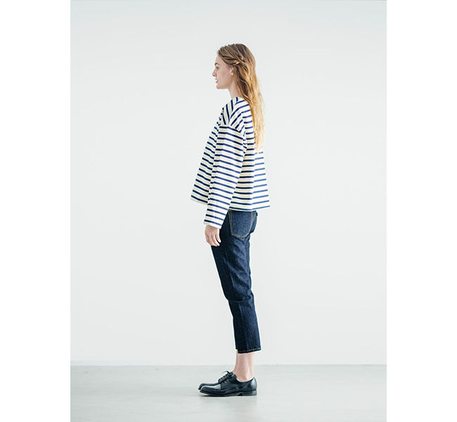 mizuiro ind「mizuiro ind 8分丈デニム」|デニム|