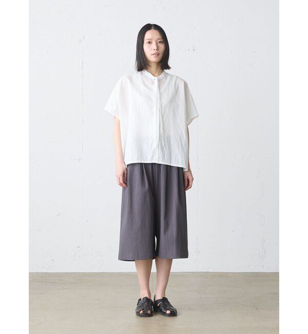 MidiUmi「MidiUmi ボウタイワイドシャツ」|シャツ・ブラウス|