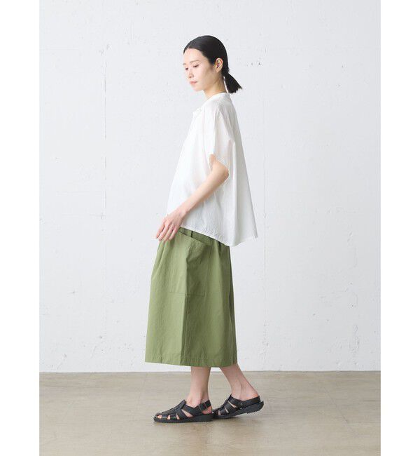 MidiUmi「MidiUmi ボウタイワイドシャツ」|シャツ・ブラウス|