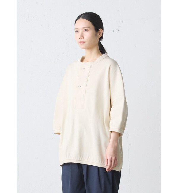 MidiUmi「MidiUmi ヘンリーネックプルオーバー」|Tシャツ・カットソー|