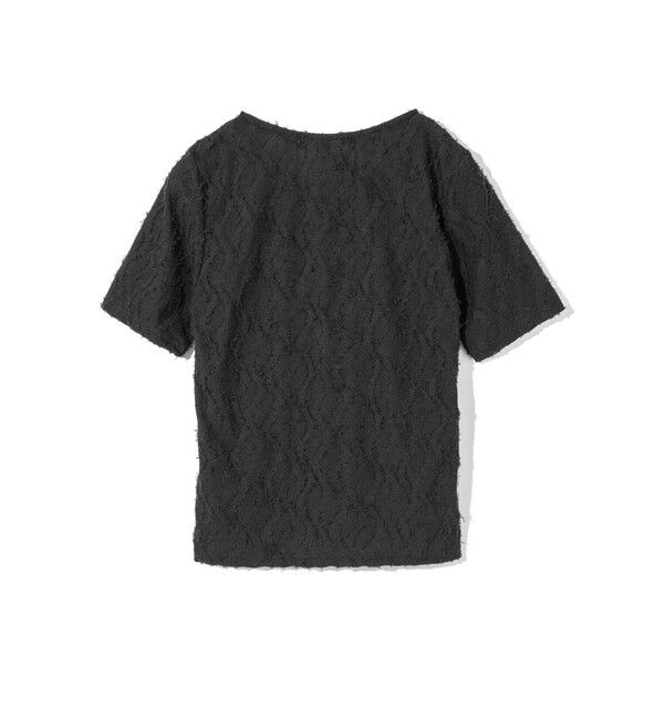 MIDIUMISOLID「MIDIUMISOLID for Ladies ジャカードクルーネックシアーインナー」|Tシャツ・カットソー|