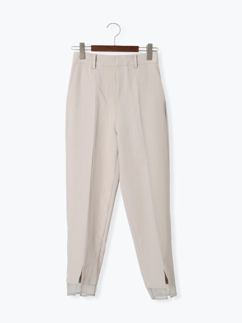 Te chichi「シアーヘムテーパードパンツ」|その他|