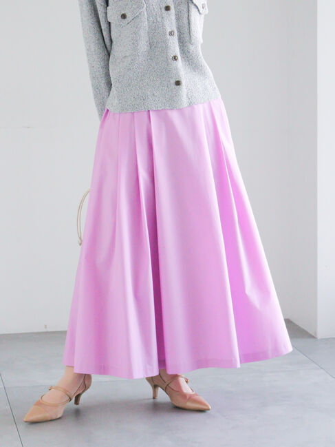 Te chichi「タイプライタータックフレアスカート」|スカート|