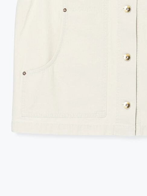 Te chichi「ノーカラーワークベスト」|ダウンベスト・ベスト|